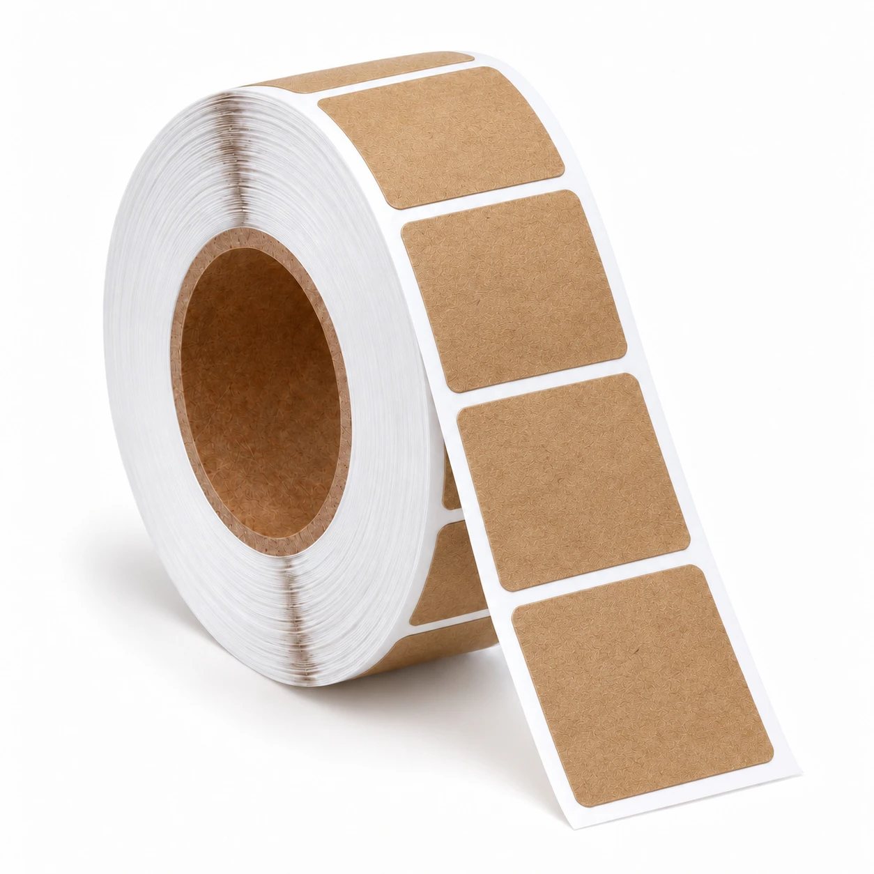 Custom Printed Kraft-Color Target Pasters, 1 Inch - Adhesive Bullet-Hole Covers for Range Use