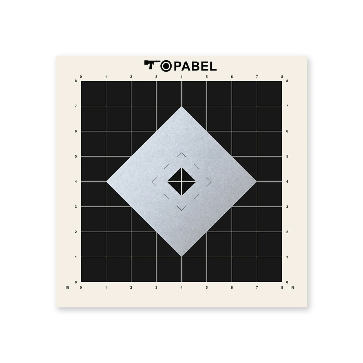 Topabel 10 × 10 Inch Thermal Scope Zeroing Target Kit, 3 Targets with Heater Packets